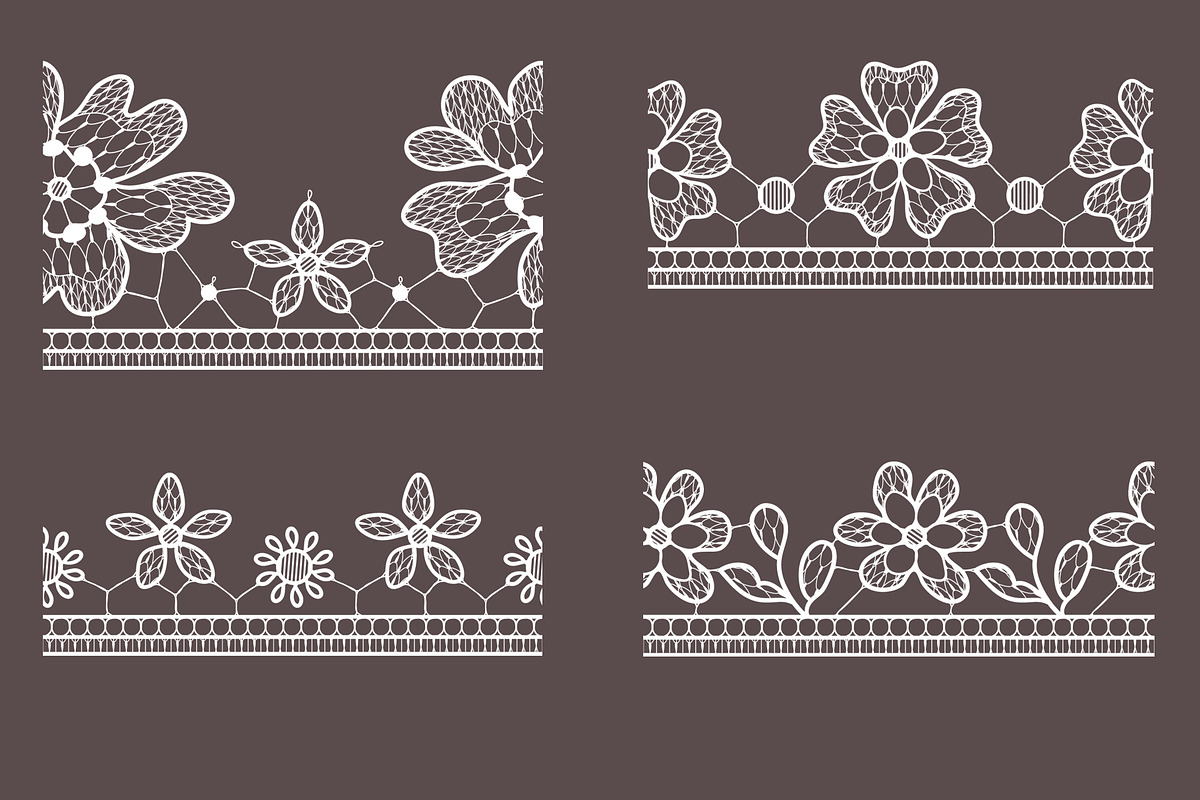lace pattern brushes., a Pattern Graphic by Ajuga (Photo 8 of 9)