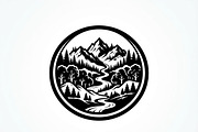 60 Eco Globe Landscape Silhouette, a Technology Illustration by Amazin_art (Thumbnail 25 of 49)