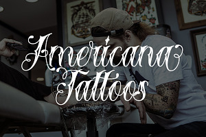 Blessed Traditional Tattoo Font