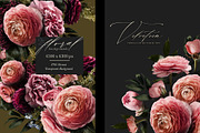 Velveteen Floral Clip Art Collection, an Object Graphic by Eclectic Anthology (Thumbnail 4 of 19)
