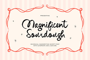 Magnificent Handwriting Script Font, a Script Font by Imoodev