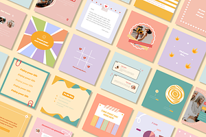 Self Love Canva Instagram Template