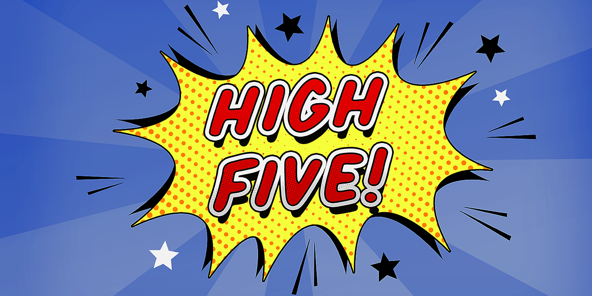 High Five, a Handwritten Font by FontSite Inc. (Photo 1 of 4)