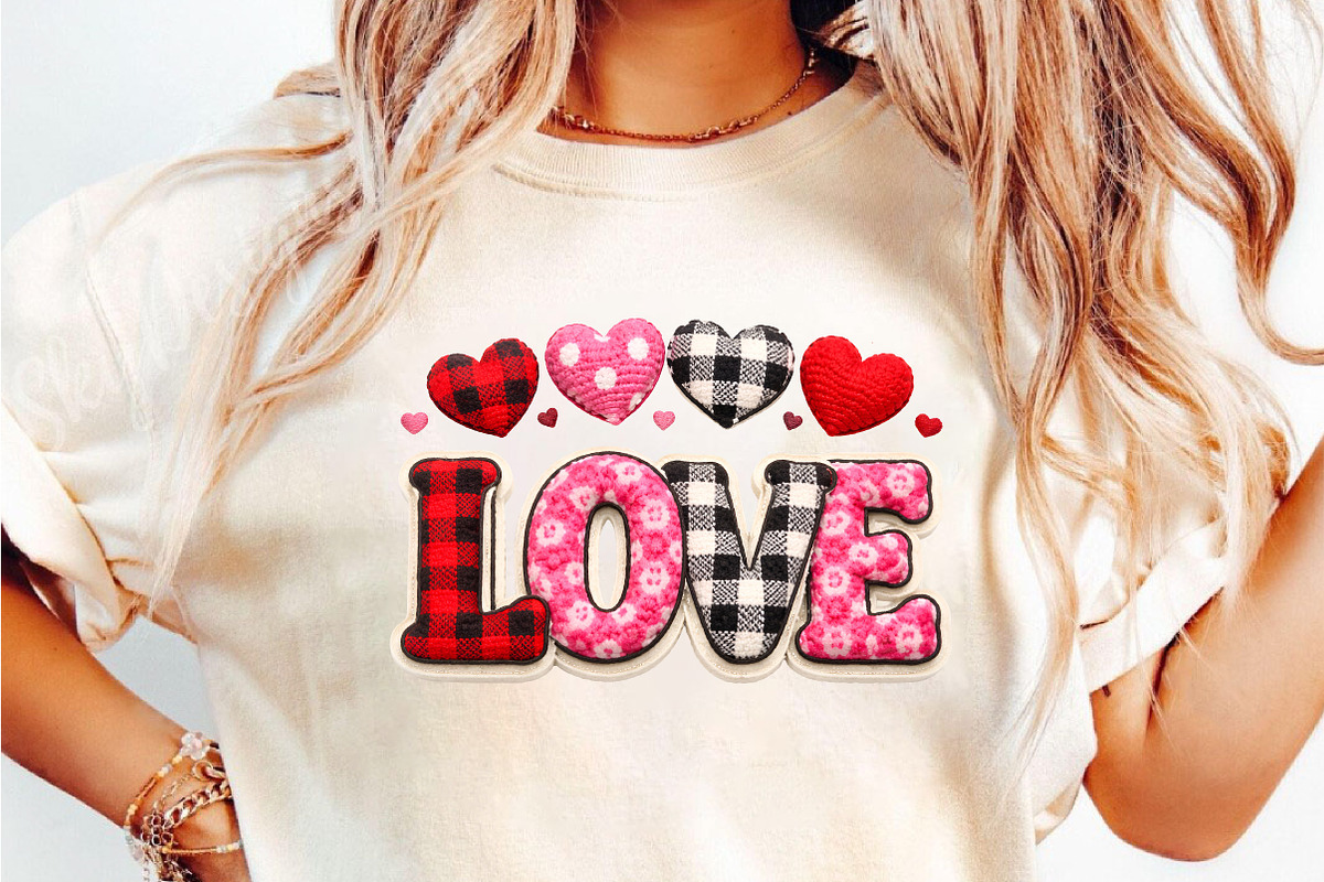 Valentine’s Day Heart LOVE PNG, an Illustration by DreamCafeArt (Photo 4 of 8)