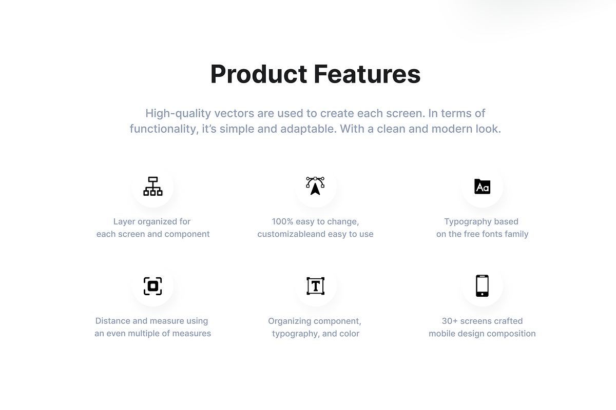 Chair Shop - Ui Kit Mobile, an UI Kit Template by Korsa Agency (Photo 2 of 6)