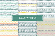 Set of funky patterns, a Pattern Graphic by SomStock | Creative Market