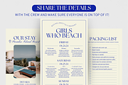 Bachelorette Itinerary Party Planner, an Invitation Template by Story Native (Thumbnail 5 of 10)