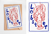 Dolce Vita, summer holiday posters, a Decorative Illustration by Good Studio (Thumbnail 4 of 6)