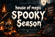 Black Raven Halloween, a Blackletter Font by Raffa Creative (Thumbnail 4 of 6)