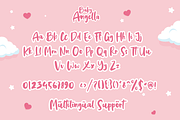 Baby Angella, a Script Font by Silverdav (Thumbnail 6 of 6)