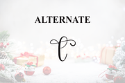 Christmas | Script Font, a Handwritten Font by Scratchones (Thumbnail 8 of 9)