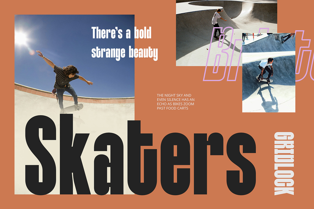CS Brixton – Bold Font, a Sans Serif Font by Craft Supply Co. (Photo 2 of 8)
