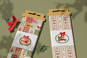 Vintage Christmas patchwork, a Pattern Graphic by Tani Kuzminka (Thumbnail 10 of 27)