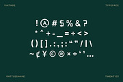 Rattlesnake - Vintage Serif Font, a Serif Font by Creative Type (Thumbnail 12 of 13)