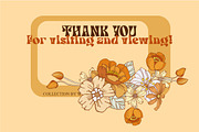 FLOWER SUMMER(nostalgia for the 70s), an Illustration by Collection by VY (Thumbnail 11 of 11)