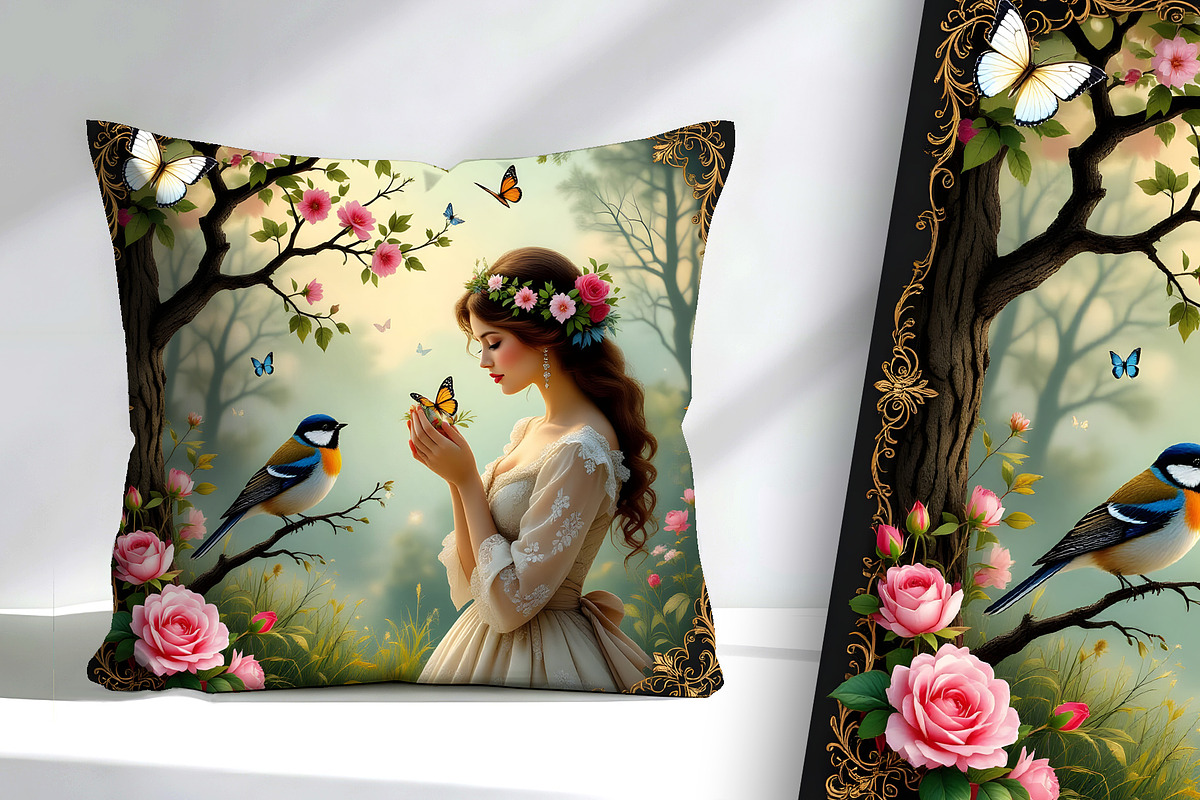 Romantic Collage, a Person Illustration by Sharon Schwalbe (Photo 2 of 4)