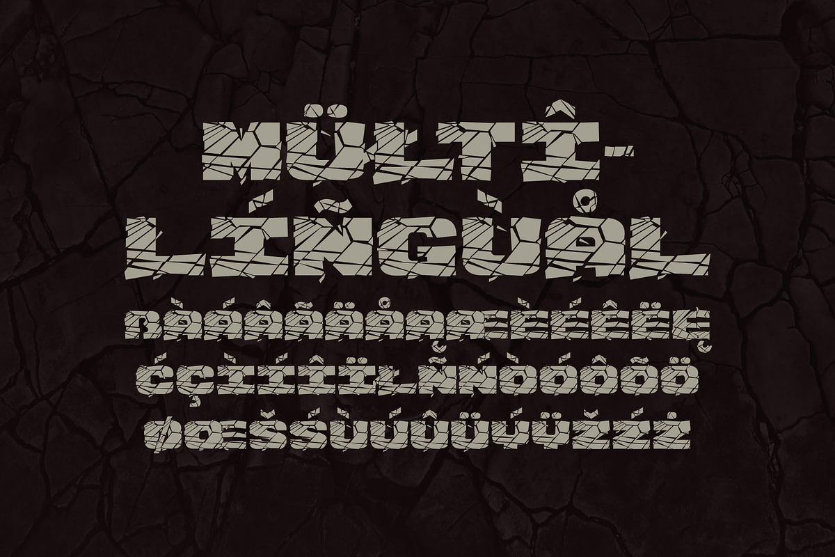 Ruined Dreams - Broken font, a Symbol Font by Gleb Guralnyk (Photo 6 of 7)