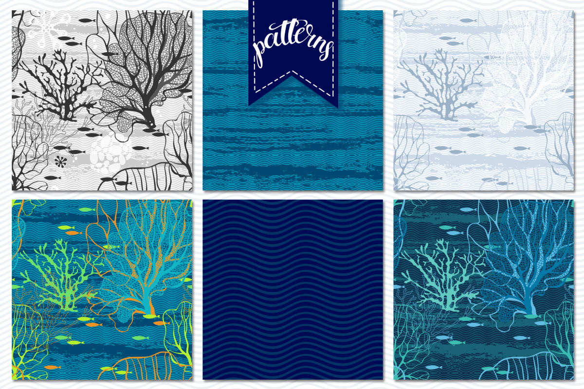 Underwater life., a Texture Illustration by maritime_m (Photo 3 of 9)