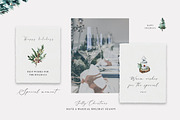 Christmas Watercolor Winter Clipart, a Decorative Illustration by WalaPalette (Thumbnail 4 of 11)