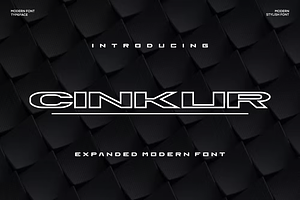 Cinkur Font