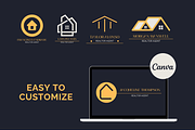 5 Realtor Agent Logo Templates, a Templates & Theme by TemplateCastleStore (Thumbnail 7 of 9)