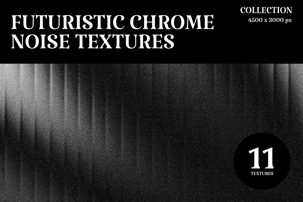 Futuristic Chrome Noise Textures, a Texture Graphic by PopotLane (Photo 1 of 6)