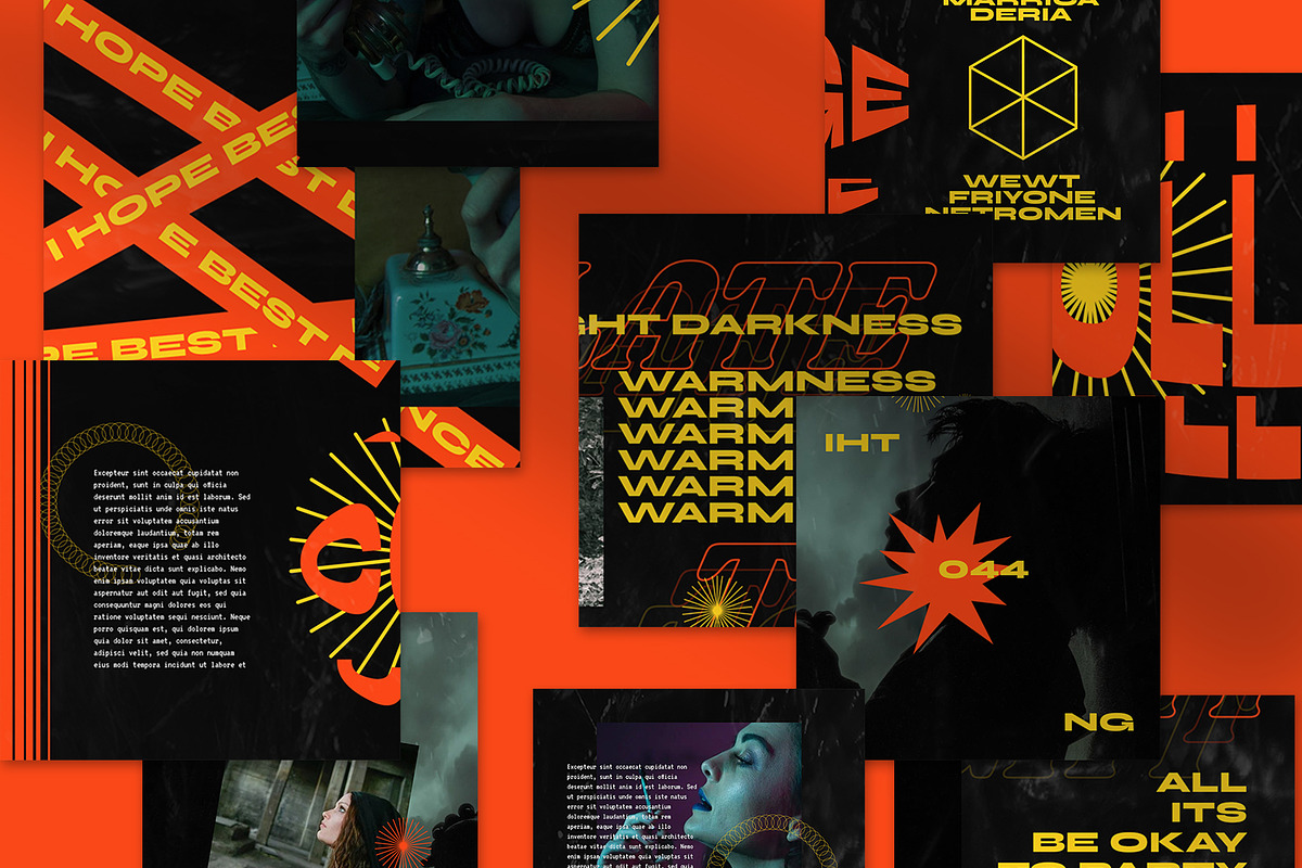 Darker Puzzle Instagram Feed, a Social Media Template by Azruca (Photo 5 of 6)