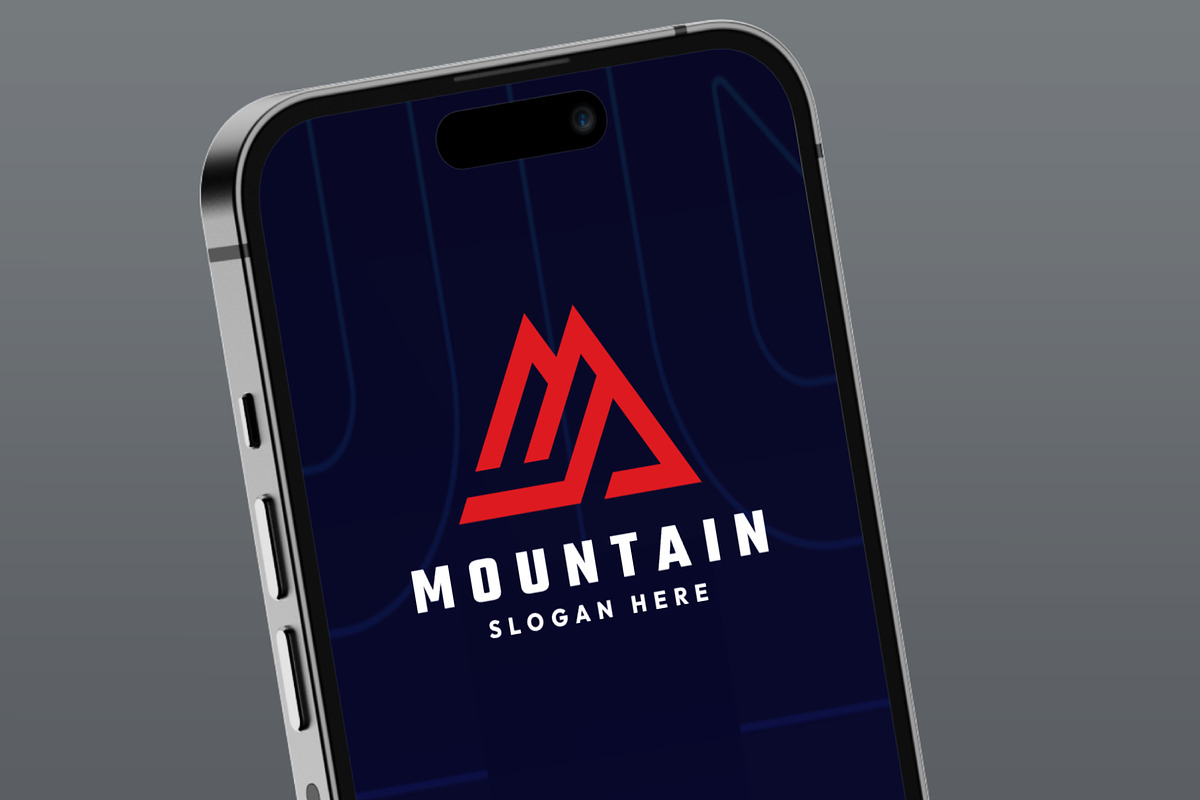 Letter M - Mountain  Logo, a Branding & Logo Template by Design_Planet (Photo 5 of 8)