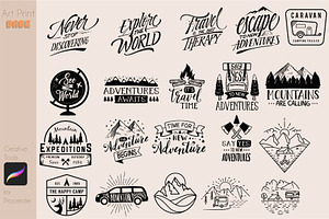 Adventure Awaits Stamp Travel Camp