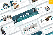 Office & working space Google Slides, a Presentation Template by BeadyLab (Thumbnail 1 of 5)