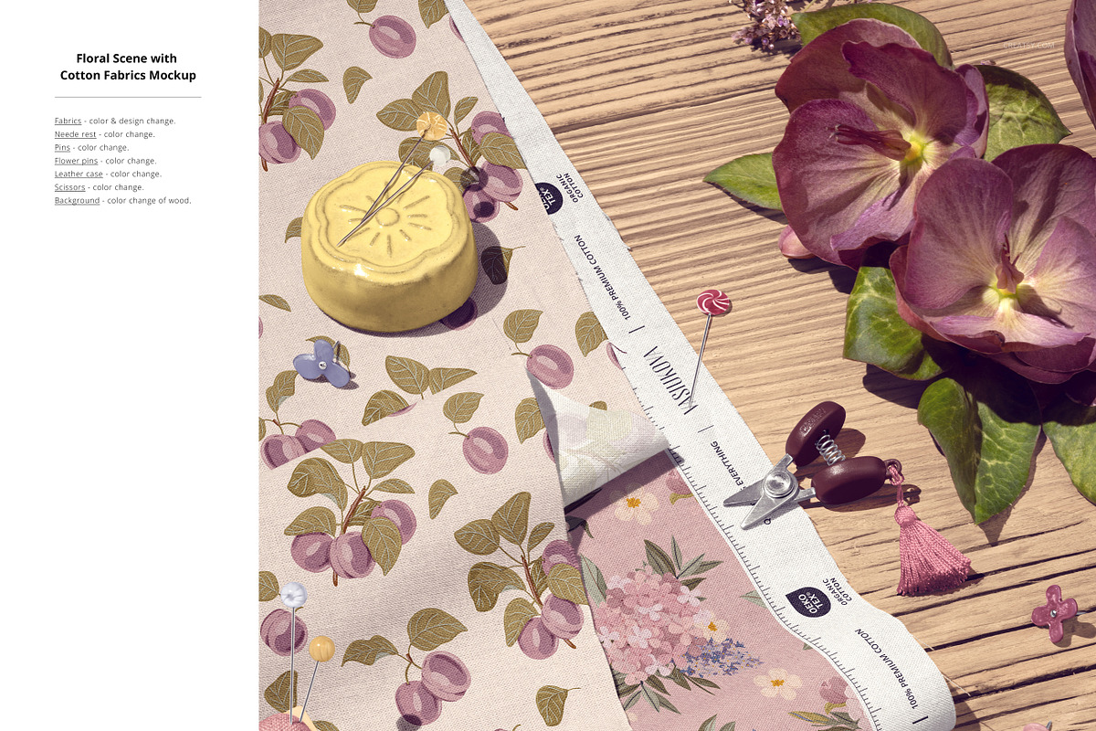 Fabric Factory v.7 Mockup Bundle, a Merchandise Mockup by creatsy5 (Photo 52 of 55)