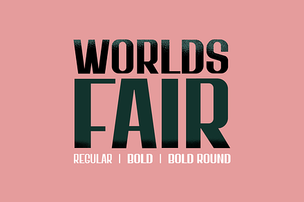 WorldsFair Display Uppercase Font