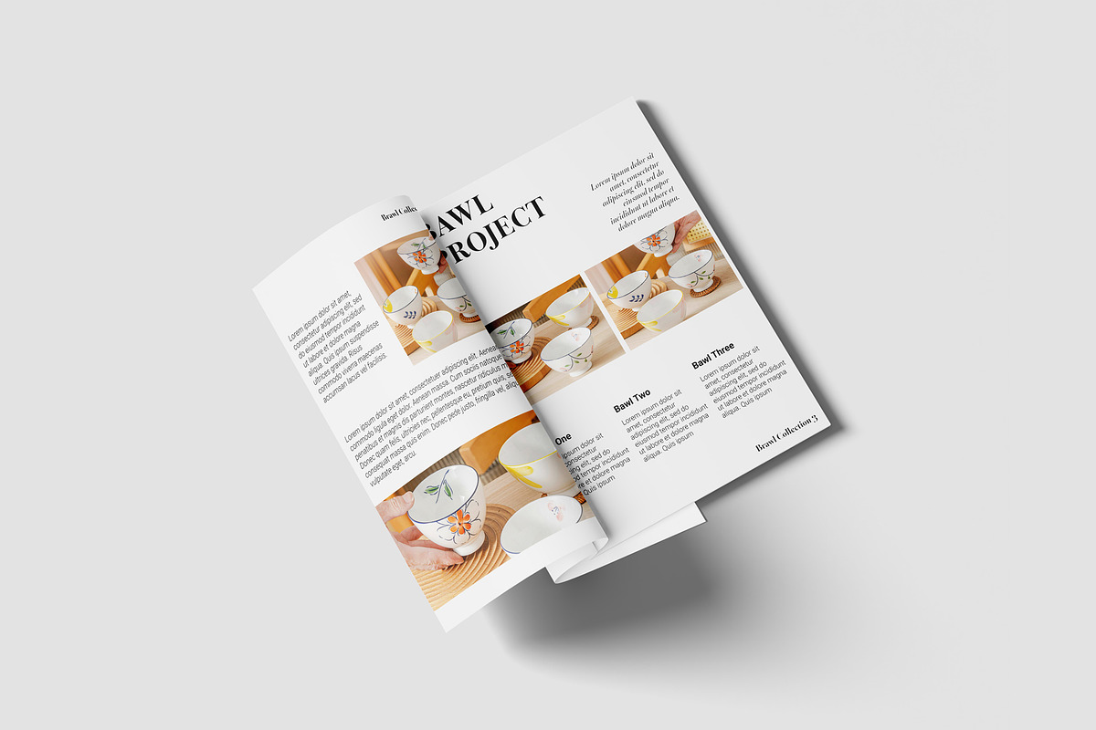 A4 Brochure Mockup, a Product Mockup by scribrostudio (Photo 4 of 10)