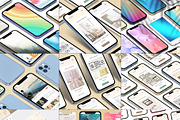ALL 3D iPHONE MOCK-UP BUNDLE VOL-6, an iPhone Mockup by Graphicsworld125 (Thumbnail 2 of 21)