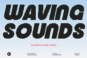 CS Qinetic Pixel, a Sans Serif Font by Craft Supply Co. (Thumbnail 6 of 8)