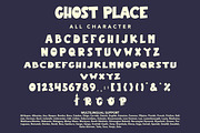 Ghost Place, a Handwritten Font by HATFSTUDIO (Thumbnail 8 of 8)