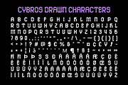 Cybros Drawn, a Sans Serif Font by Craft Supply Co. (Thumbnail 8 of 8)