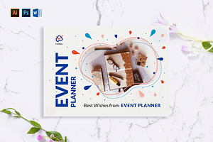 Event Planner Greeting Card