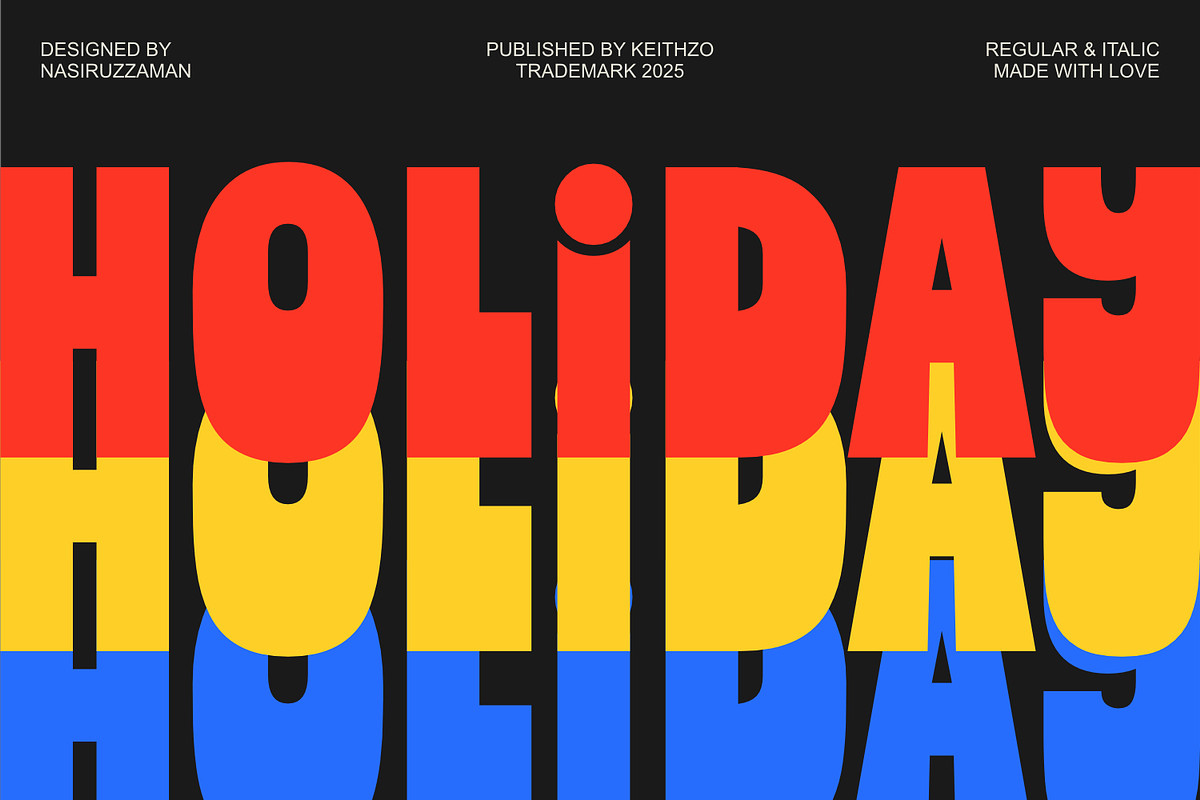 Merry - Display Font, a Sans Serif Font by Keithzo (Photo 9 of 11)