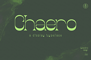 Chaero, a Font by ilhamtaro (Thumbnail 1 of 10)