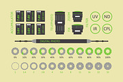 Photo infographic collection preview 3