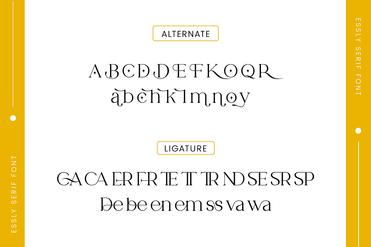 Essly Serif Font, a Serif Font by Idea Studio (Photo 10 of 11)