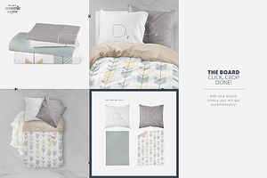 Bedding Multiboard Mockup