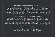 Authentic Photograph, a Script Font by azetypestudios.com (Thumbnail 8 of 10)