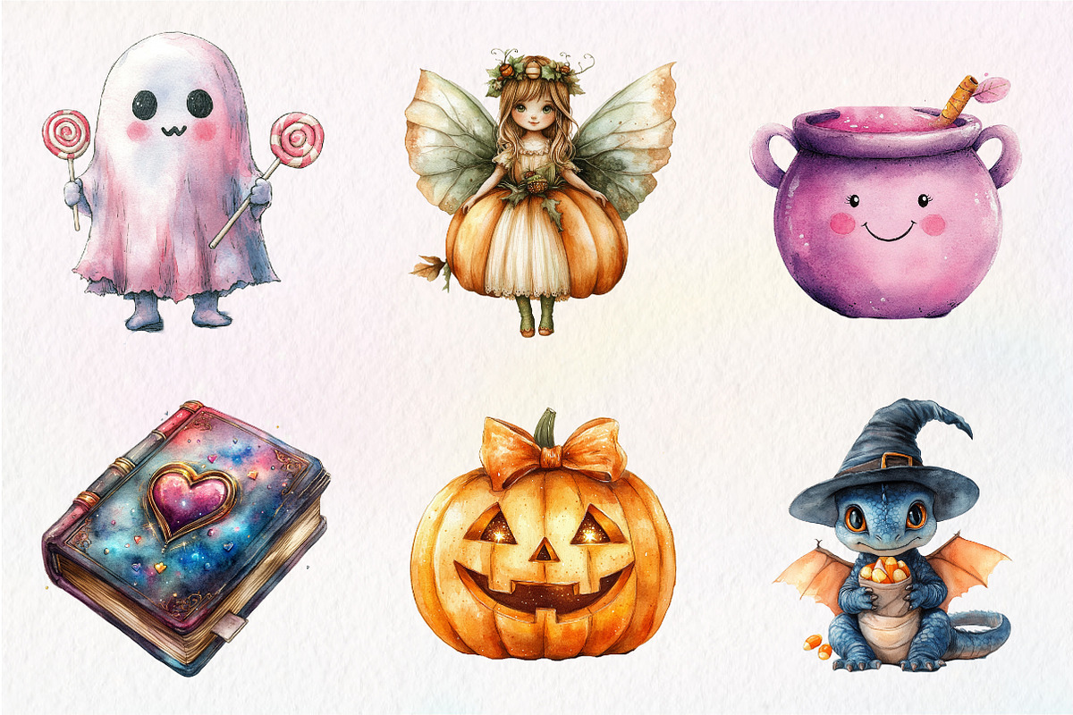 Cute Halloween Huge Bundle, an Illustration by CreationArt (Photo 5 of 5)