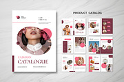 Pink Fashion Project Catalog, a Brochure Template by UICreative (Thumbnail 1 of 4)