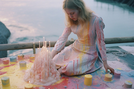 Candles & Paint, a Beauty & Fashion Photo by k.tay