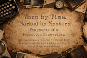 Yestertype Classic grunge typewriter, a Serif Font by HypeWorksCo (Thumbnail 6 of 12)