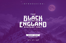 Black England Font