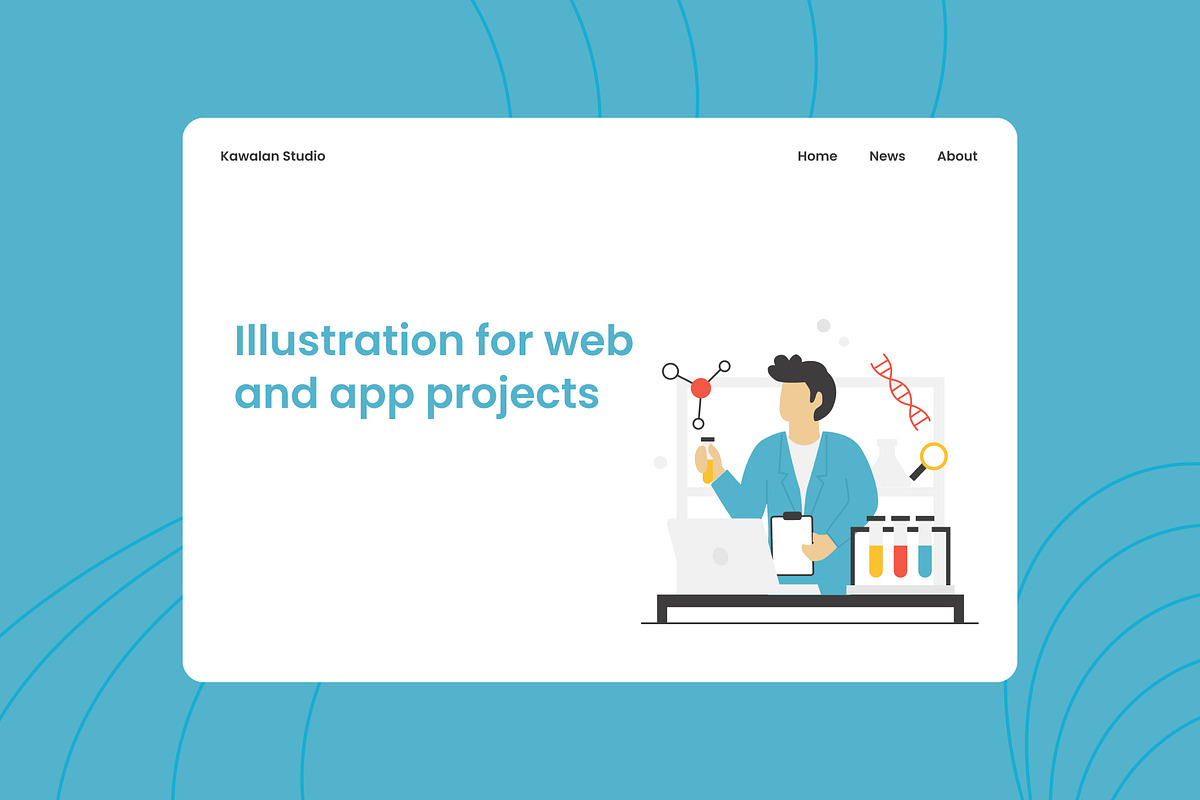 Popio Illustration Bundle, a Person Illustration by Kawalan Studio (Photo 3 of 8)